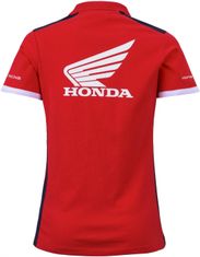 Honda polo triko RACING 23 dámské černo-bílo-červené M