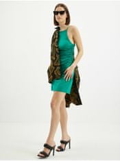Jacqueline de Yong Zelené pouzdrové basic šaty JDY Farah M