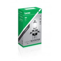 Lucas Autožárovky 12V H4 60/55W - Lucas LightBooster +50% vyšší svítivost 2ks