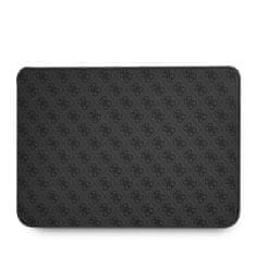 Guess 4G Saffiano Triangle Logo Sleeve pro MacBook 13/14" Černá