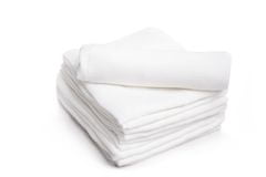 FARO Textil Bavlněná látková plena Liah 70x80 cm bílá