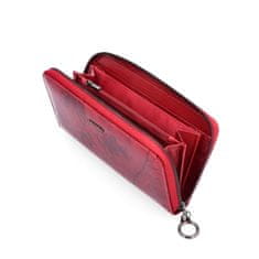 Carmelo červená dámská peněženka 2111 M CV