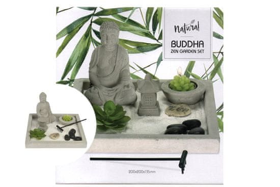 INTEREST ZEN - Relaxační sada s figurkou Budhy a chrámu.