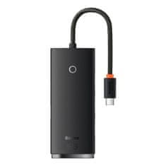 shumee Adaptér řady Lite HUB USB-C 4x USB 3.0 25cm černý