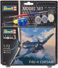 Revell Chance Vought F4U-4 Corsair, Model Set 63955, 1/72