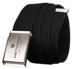 Peterson Pohodlný pánský popruhový pásek s kovovou přezkou - 125