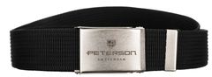 Peterson Pohodlný pánský popruhový pásek s kovovou přezkou - 125