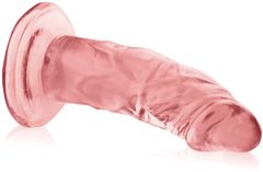 XSARA Silné malé dildo s přísavkou - penis do análu i vagíny - 70092893
