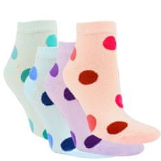 RS dámské bavlněné letní puntíkované ponožky 1525923 4-pack, 35-38