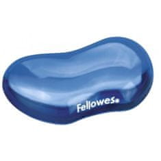 Fellowes Podložka pod zápěstí Fellowes CRYSTAL gelová modrá