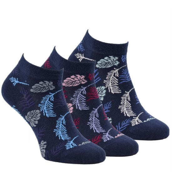 RS dámské letní barevné bavlněné sneaker ponožky 6400723 3-pack