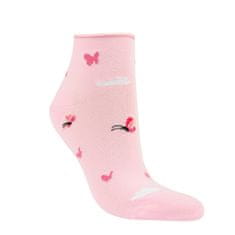 RS dámské ruličkové vzorované ponožky motýlci 1525623 4-pack, 35-38