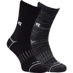 OXSOX Active funkční bavlněné froté ponožky se stříbrem 5101023 2-pack, 39-42