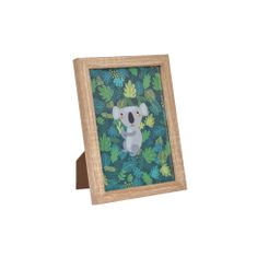 Homea Dětský obrázek s rámečkem koala 13 x 18 cm