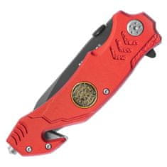 INNA Záchranářský zavírací nůž Mil-Tec Fire Brigade Red pro hasiče