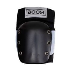 Boom protection Chrániče na kolena Solid M Černé/Stříbrné