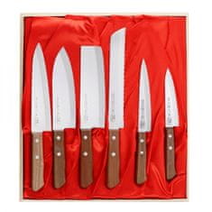 Satake Cutlery Tomoko Se 6 Noži V Dřevěné Krabičce
