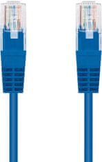 C-Tech kabel UTP, Cat5e, 2m, modrá