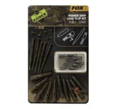 Fox Edges Camo Power Grip Lead Clip Kit - size 7 CAC776
