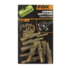 Edges Running Safety Clips Trans Khaki CAC582