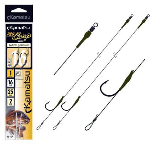 Zebco Kamatsu Návazec na boilie Kamatsu Pro Carp Matsui Expert vel. 1 - 501320301