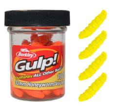 Berkley Vosí larvy Gulp! Honey Worm - Yellow 1480775