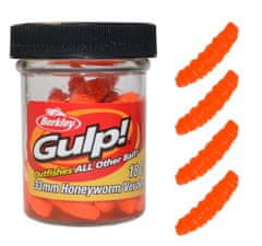 Berkley Vosí larvy Gulp! Honey Worm - Orange 1480778