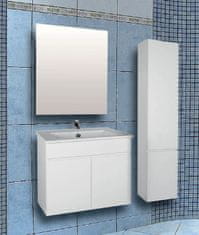 BPS-koupelny Doplňková koupelnová skříňka vysoká Slim W V 35 P/L