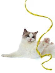 Japan Premium Hračka pro kočky se silným křupáním, žlutá