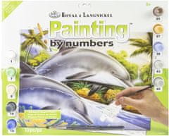 Royal & Langnickel Royal Langnickel Malování podle čísel - delfíni