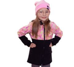 ROCKINO Softshellová dětská bunda vel. 128,134,140,146 vzor 8800 - černá, velikost 128