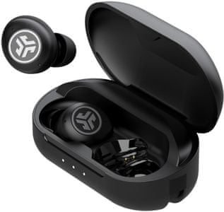 moderní bluetooth sluchátka jlab jbuds pro vynikající zvuk nabíjecí pouzdro handsfree technologie