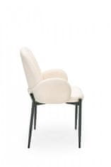 ATAN Jídelní židle K477 - krémová