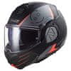 ADVANT CODEX překlápěcí helma matná černá/šedá-titan vel.S