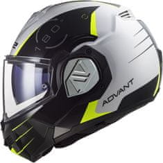 LS2 ADVANT CODEX překlápěcí helma bílá/černá