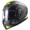 VECTOR II-06 SPLITTER helma matná šedá-tita/Hi-Vis-žlutá vel.S