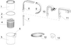 Intex 10531 Propojovací hadice skimmeru - díl 12