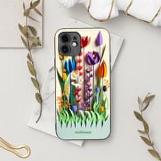 Mobiwear Prémiový lesklý kryt Glossy na mobil Samsung Galaxy A51 - G015G Barevné květinky