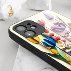 Mobiwear Prémiový lesklý kryt Glossy na mobil Samsung Galaxy A51 - G015G Barevné květinky