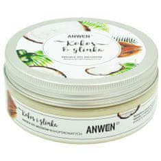 Anwen Mask Coconut and Clay - maska pro nízkou poréznost, tenké a objemné vlasy 200ml