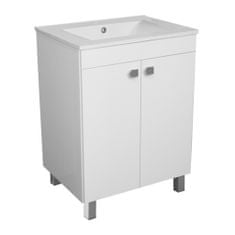 BPS-koupelny Koupelnová skříňka s keramickým umyvadlem Sorrino 60