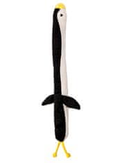 Japan Premium Plyšová hračka "Super dlouhý tučňák" s pískátkem a křupáním pro malé a střední psy
