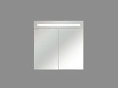 Beliani Koupelnová zrcadlová skříňka s LED osvětlením JARAMILLO