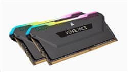 Corsair DDR4 32GB (2x16GB) Vengeance RGB PRO SL DIMM 3200MHz CL16 cerná