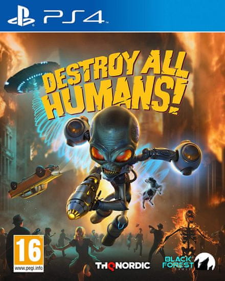 THQ Destroy All Humans PS4