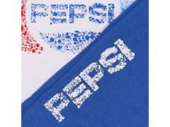 sarcia.eu PEPSI Bílé a tmavě modré dámské bavlněné pyžamo s krátkým rukávem M