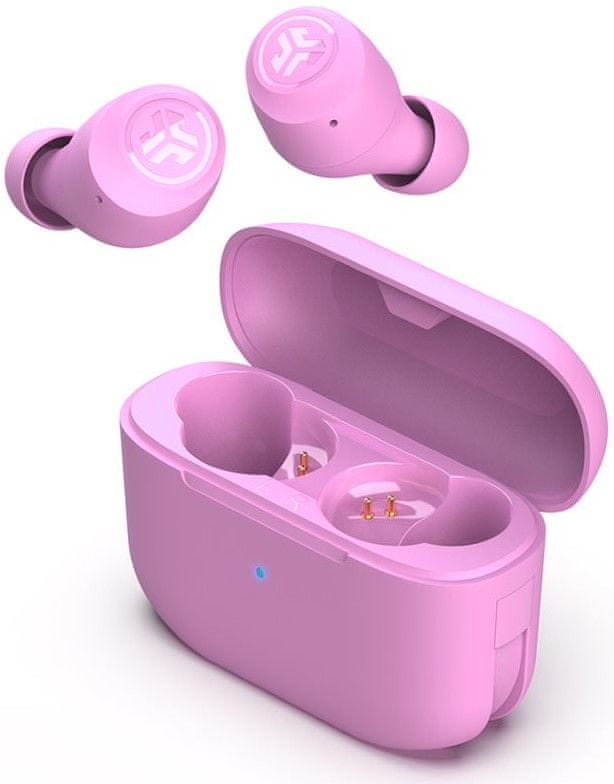 Jlab Go Air Pop True Wireless Earbuds, růžová