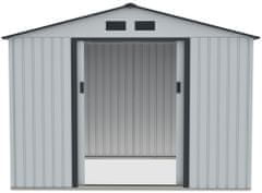 Hardmaister Domeček na nářadí Hudson 277X191 cm světle šedý - Hardmaister