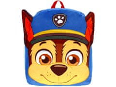 sarcia.eu Psi Patrol Chase Plyšový školkový batoh s ušima modrý 28x20x10 cm