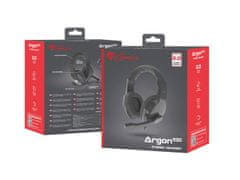 Genesis Herní stereo sluchátka Argon 100, černé, 1x jack 4-pin
